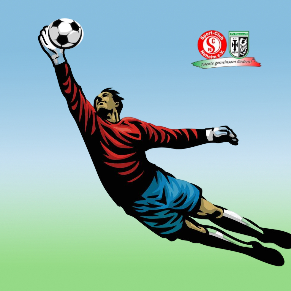 torwart von fussball
