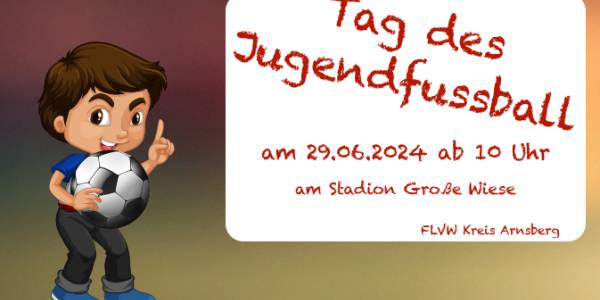 Tag des Jugendfussball im Kreis Arnsberg